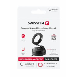 Swissten S-Grip MagLock Car Holder (MagSafe compatible)