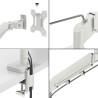 Leitz 65380085 monitoriaus laikiklis arba stovas 81,3 cm (32") Stalas Pilka