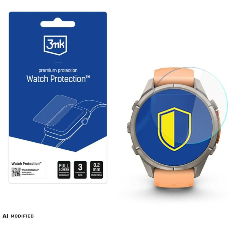 3MK FlexibleGlass Watch Protective Glass for Garmin Fenix 9 Pro 43mm