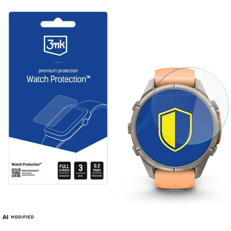 3MK FlexibleGlass Watch Protective Glass for Garmin Fenix 9 Pro 43mm