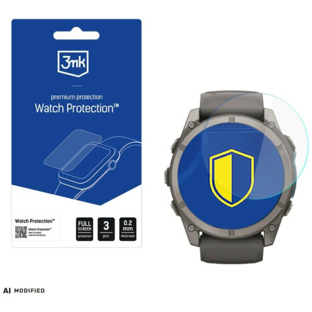 3MK FlexibleGlass Watch Protective Glass for Garmin Fenix 9 51mm