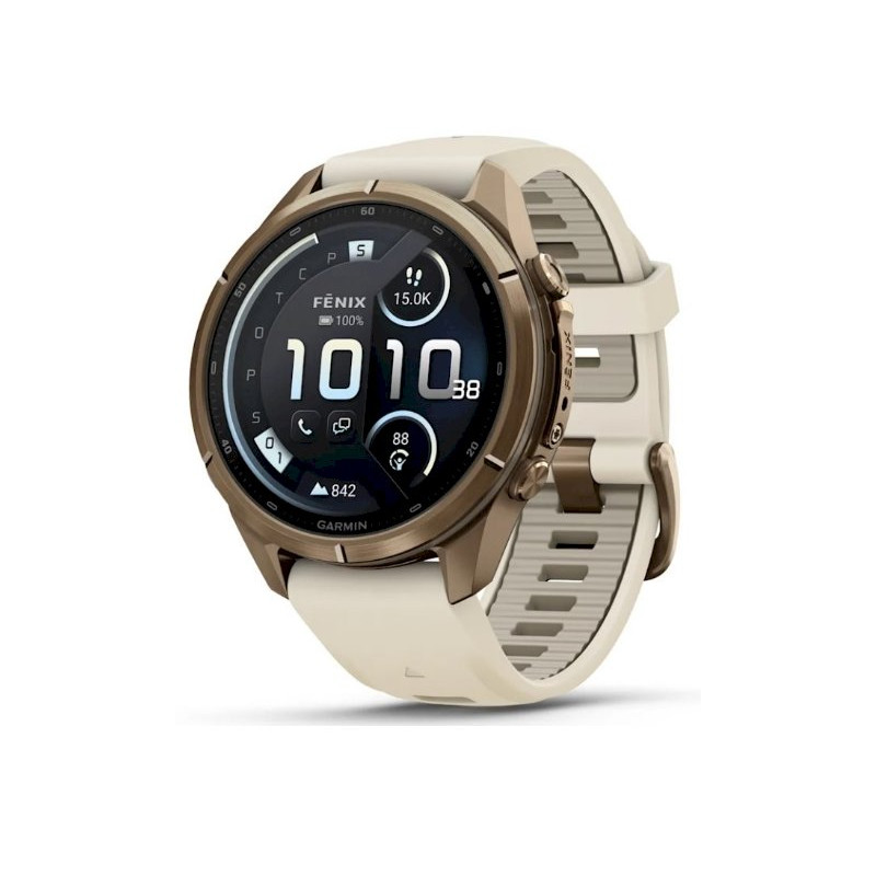 Garmin Fenix 9 Pro inReach Gold / Beige Smartwatch 43mm