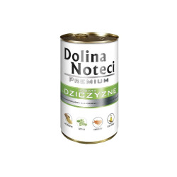 Konservai šunims su žvėriena Dolina Noteci Premium 400 g