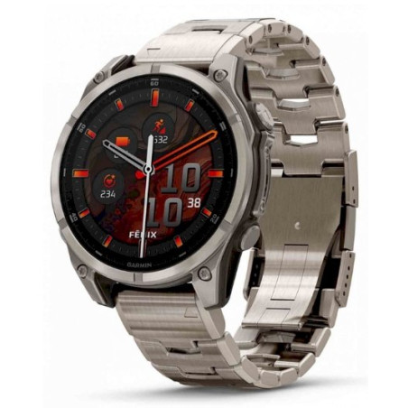 Garmin Fenix 8 Amoled Sapphire Titanium Smartwatch 47 mm