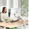 Leitz 65380085 monitoriaus laikiklis arba stovas 81,3 cm (32") Stalas Pilka