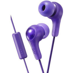 JVC HA-FX7M-V-E Gumy Plus headphones with remote & microphone