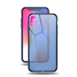 Dux Ducis Light Case Premium High Quality and Protect Silicone Case For Apple iPhone 7 / 8 Transparent - Blue