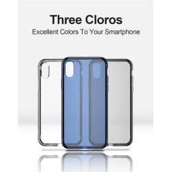 Dux Ducis Light Case Premium High Quality and Protect Silicone Case For Apple iPhone 7 / 8 Transparent - Blue