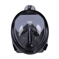 RoGer Full Dry Snorkeling Mask L / XL Black