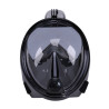 RoGer Full Dry Snorkeling Mask L / XL Black