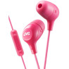 JVC HA-FX38M-P-E Marshmallow Headphones with remote & microphone