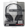 JVC HA-RX330-E Deep Bass Headphones With Microphone Grey