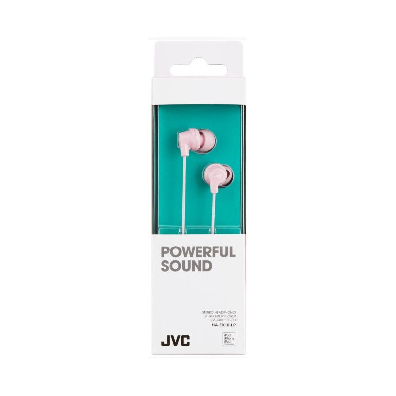 JVC HA-FX10-LP-E PowerFul Sound Headphones