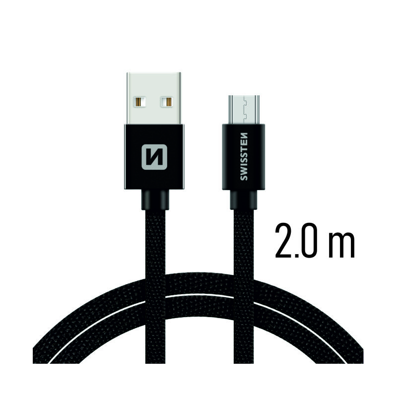 SWISSTEN SW-QU-MICR-USB-2.0-BK