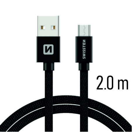 SWISSTEN SW-QU-MICR-USB-2.0-BK