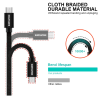 Swissten Textile Quick Charge Universal Micro USB Data and Charging Cable 2m