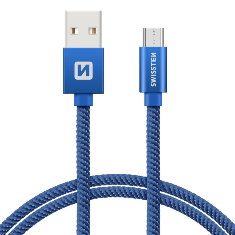 SWISSTEN SW-QU-MICR-USB-0.2-BL
