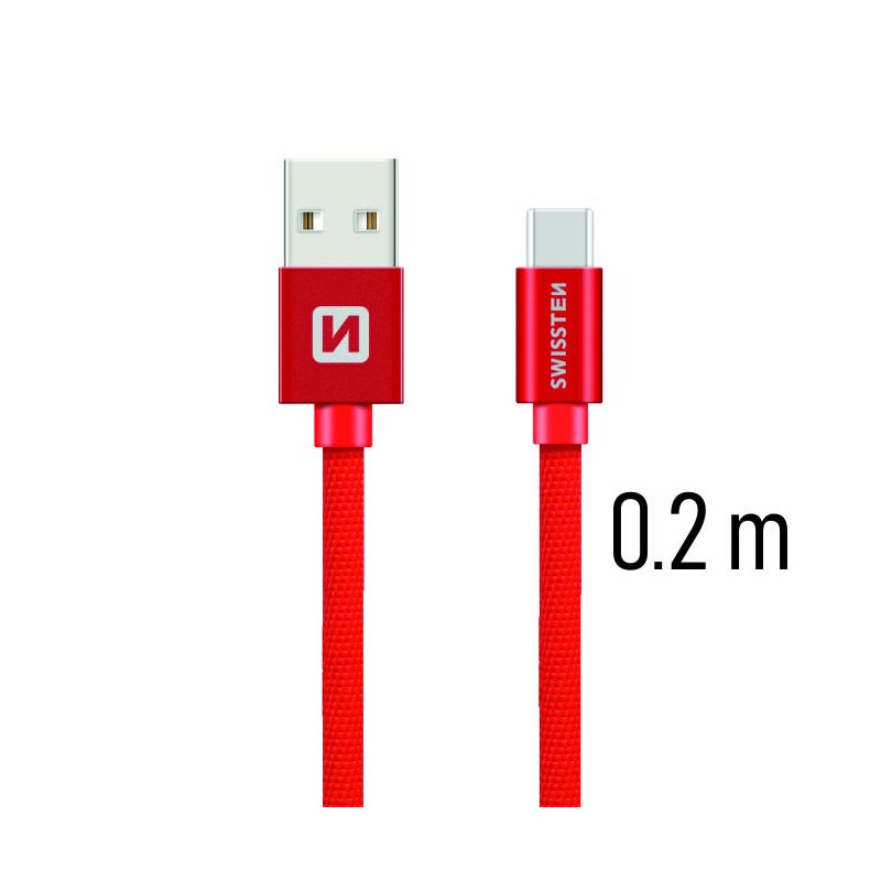 SWISSTEN SW-QU-TYPC-3.1-0.2M-R