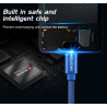 Swissten Textile Universal Quick Charge 3.1 USB-C Data and Charging Cable 1.2m