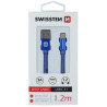 Swissten Textile Universal Quick Charge 3.1 USB-C Data and Charging Cable 1.2m