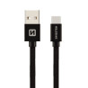 Swissten Textile Universal Quick Charge 3.1 USB-C Data and Charging Cable 3m