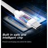 Swissten Textile Fast Charge 3A Lightning Data and Charging Cable 3m
