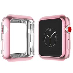 Dux Ducis Premium Silicone Case For Apple Watch 4 44 mm Pink + Gift