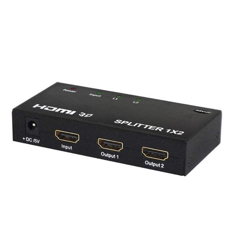 Savio CL-42 Video Splitter HDMI -  2 x HDMI F,0