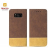 Mocco Suede Book Case For Samsung A305 Galaxy A30 Brown