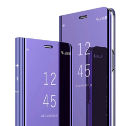 Mocco Clear View Cover Case For Samsung A205 Galaxy A20 Purple
