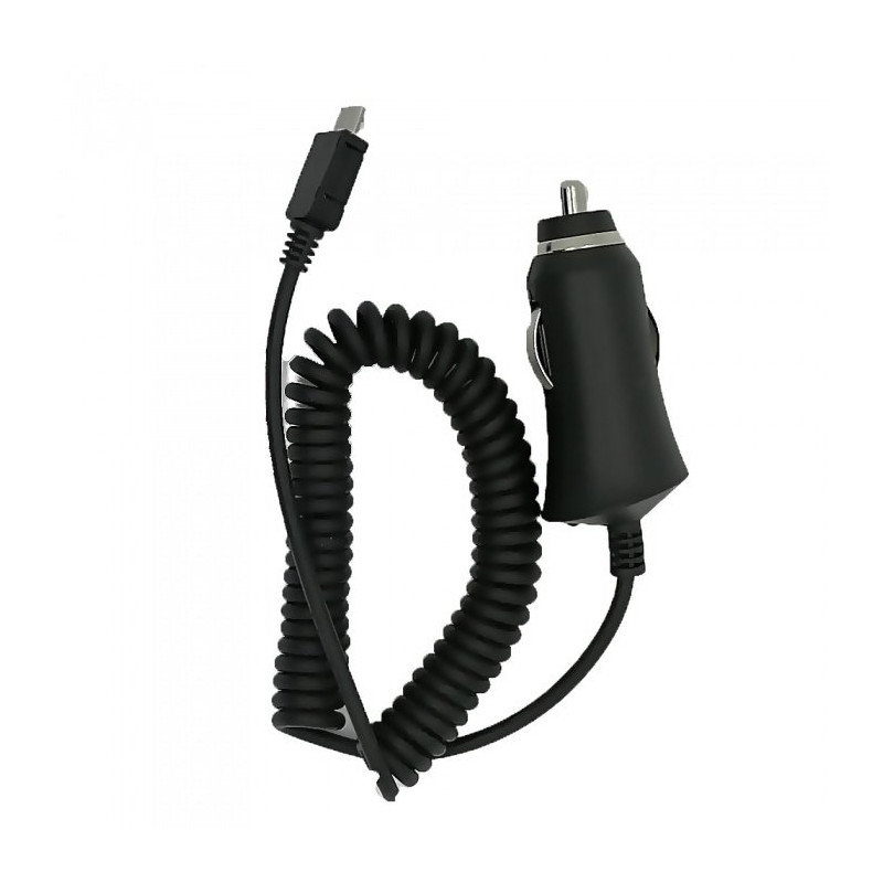 HQ Premium Car charger 1A + micro USB cable Black