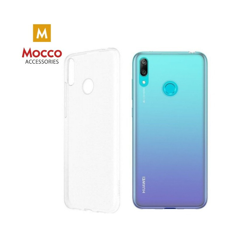 Mocco Ultra Back Case 1 mm Silicone Case for Huawei Y6 (2019) / Huawei Y6 Prime (2019) Transparent
