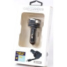 Platinet PLCRRCC Universal IC Car charger 2.4A USB +  Rolling Micro USB Cable