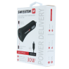 Swissten Power Delivery Car charger 12 / 24V / 2.4A / 30W + Micro USB Cable 1.5m