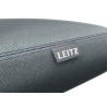 Leitz 65770095 saddle chair Padded seat Grey Foam Black Castor wheels Metal