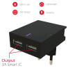 Swissten Travel Charger USB 3А / 15W With USB-C Cable 1.2m