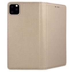 Mocco Smart Magnet Book Case For Apple iPhone 11 Gold
