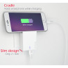 Swissten Premium Travel Charger 2x USB 3А / 15W With Lightning Cable 1.2m