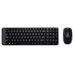 Logitech MK 220 WRL Set Keyboard + Mouse Black (ENG)