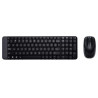 Logitech MK 220 WRL Set Keyboard + Mouse Black (ENG)