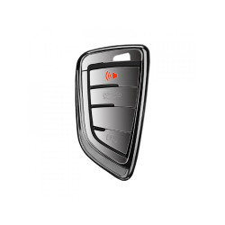 Dux Ducis Car Key Silicone Case For Volkswagen Polo / Passat / Tiguan / Bora / Jetta Black