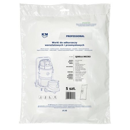 K&M Vacuum cleaner bags for KARCHER (5pcs)