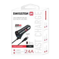 SWISSTEN SW-CCH-DU2.4A-B