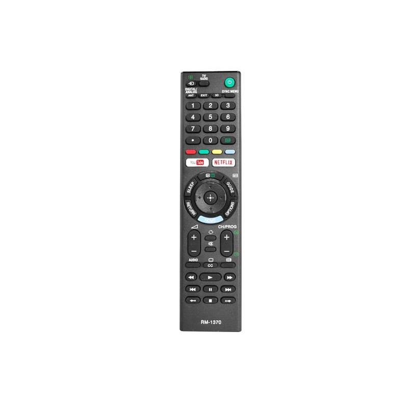 HQ LXP1370 TV remote control LCD/LED SONY RM-L1370 3D NETFLIX YOUTUBE Black
