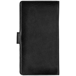 Bugatti L Leather Case - Wallet for Devices 5.1-6'' (7.5 х 15.5 cm) Black