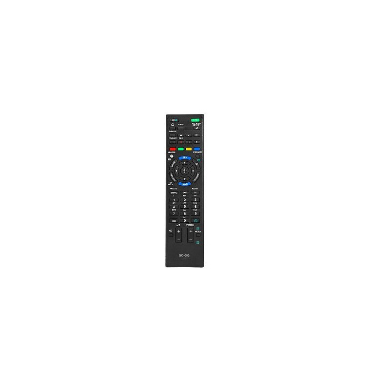 HQ LXP053 TV remote control SONY RM-ED053 Black