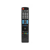 HQ LXP6502 TV remote control LG AKB73756502 Black