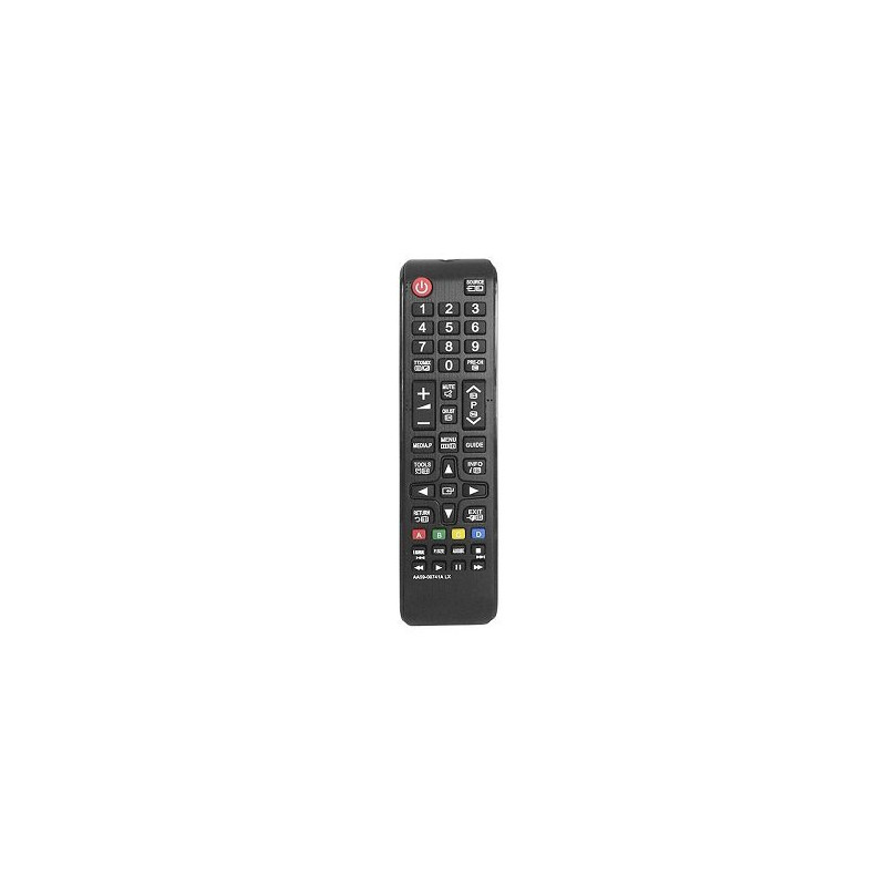 HQ LXP741A TV remote control SAMSUNG AA59-00741A Black