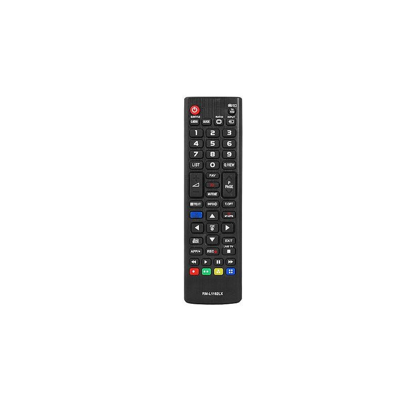 HQ LXPL1162 LG TV remote control RM-L1162LX Black