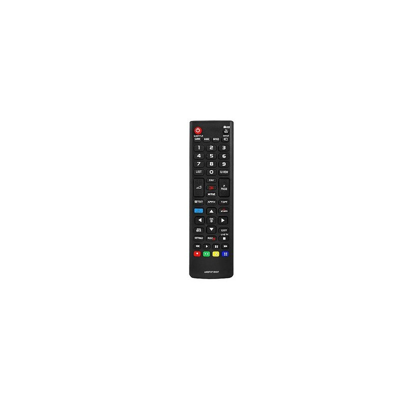 HQ LXP5637 TV remote control LG AKB73715637 3D Black
